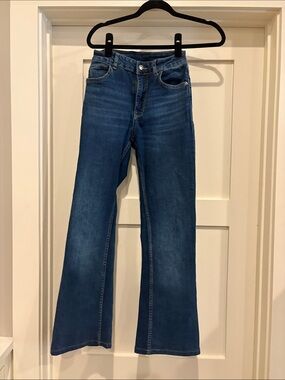 Zara Blue Bootcut Flare Jeans